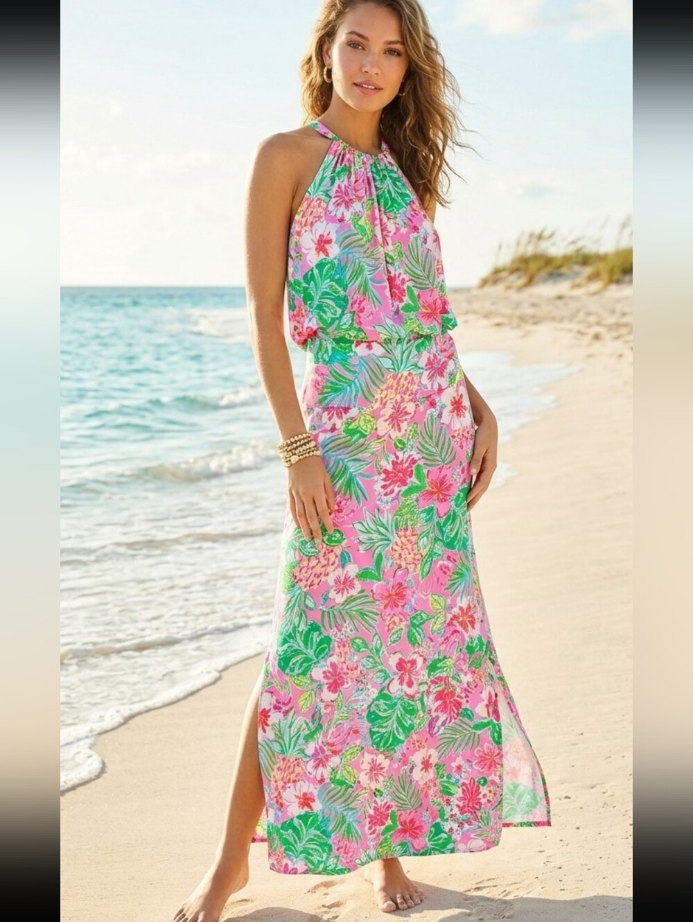 Lilly Pulitzer Shirelle Maxi Set Multi Journey To The Jungle